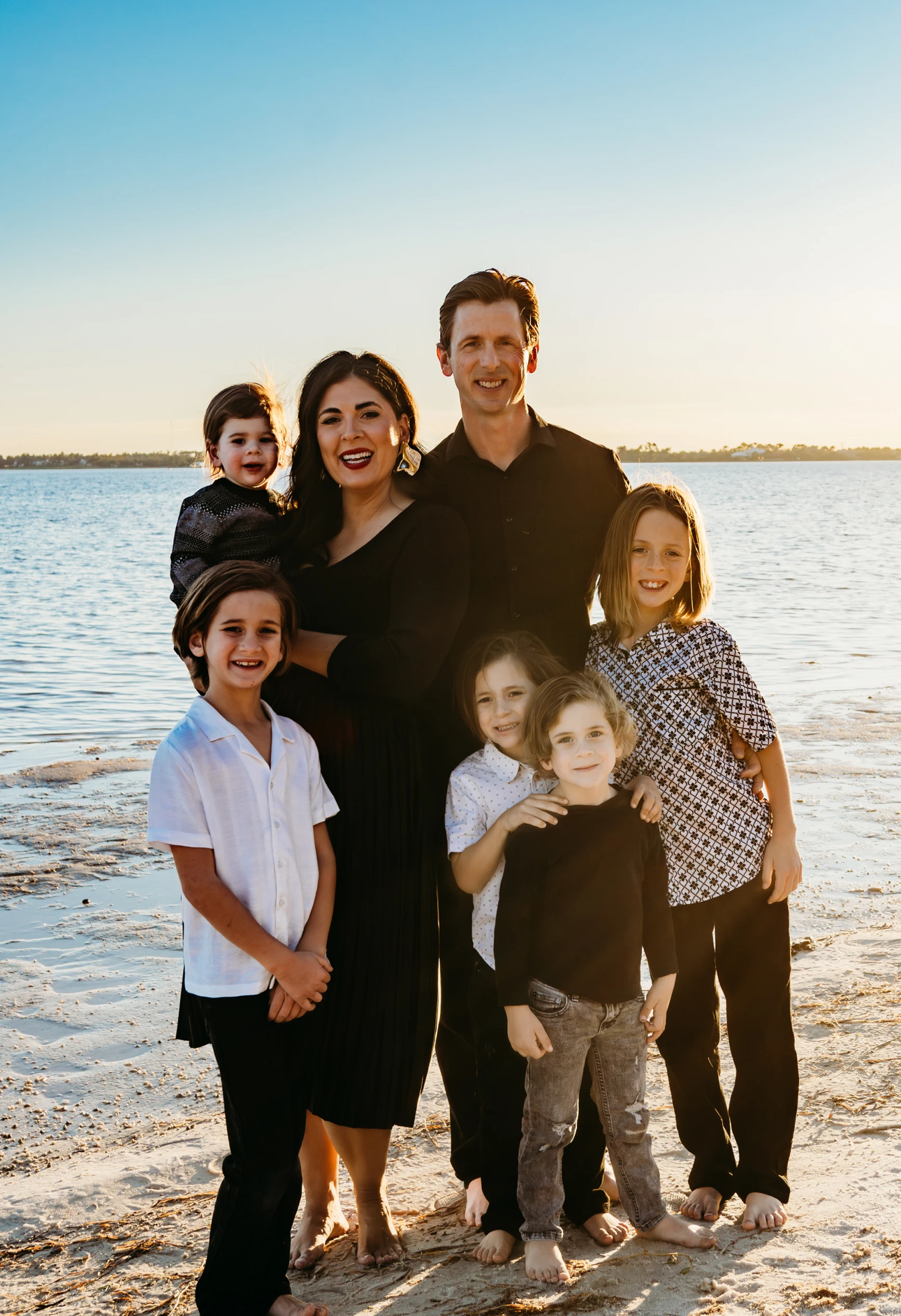 The Bommarito family on the Emerald Coast