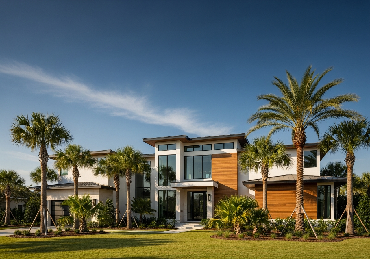 Home construction in Fort Walton Beach, Florida