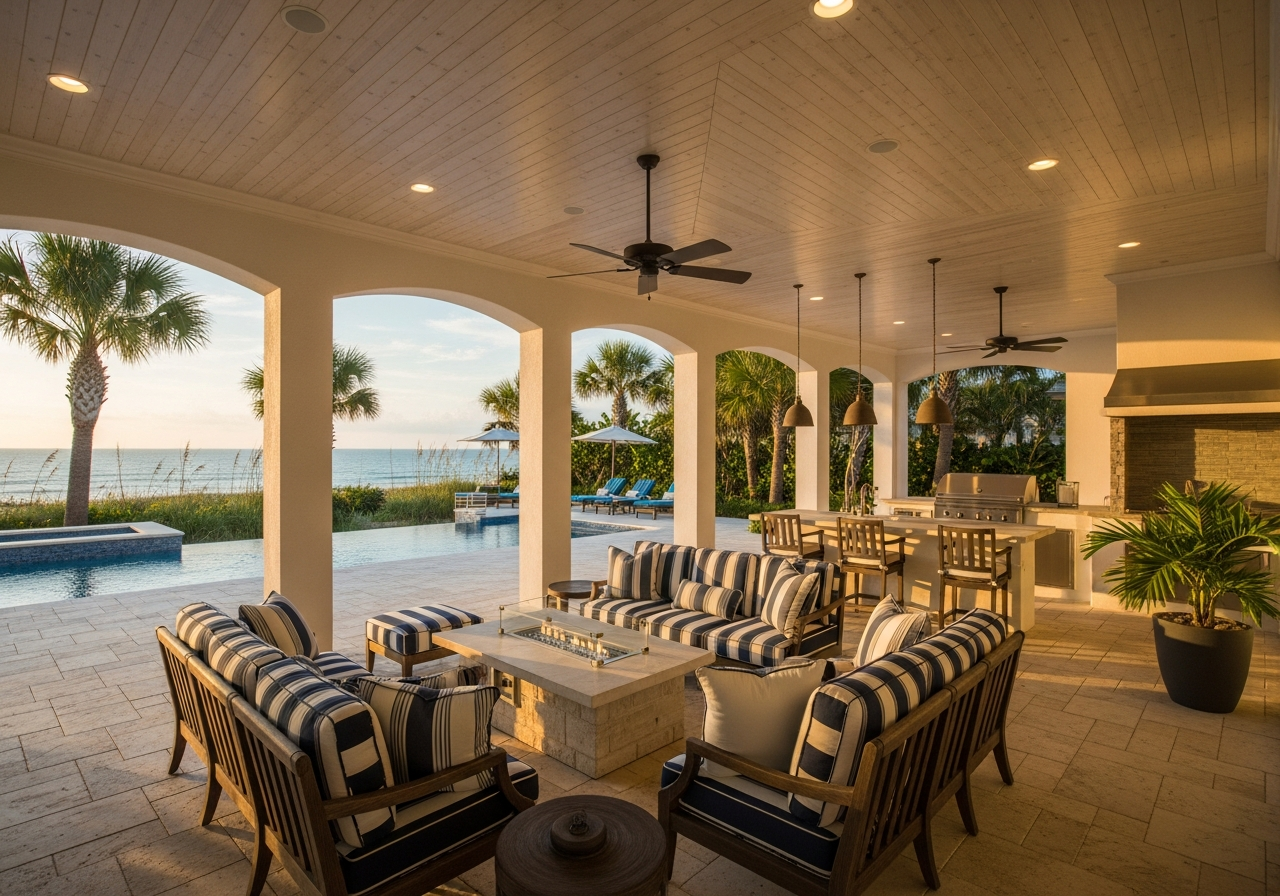Home construction in Navarre, Florida