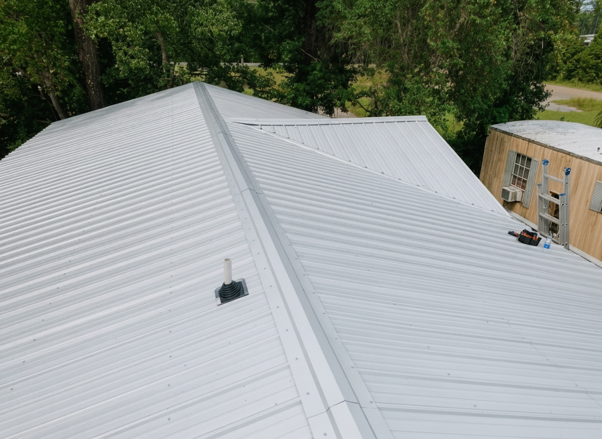 Metal roof installation Florida Panhandle